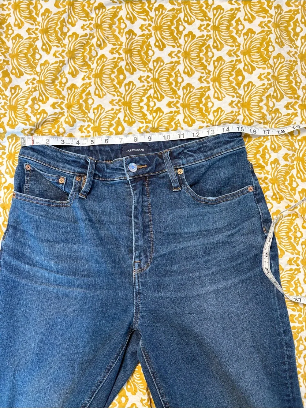 J. Crew Dark Blue Flare Jeans